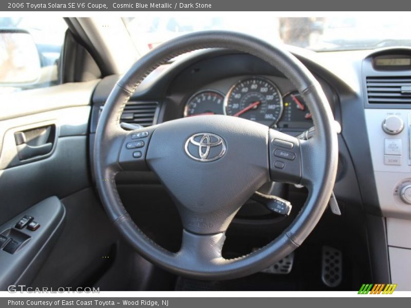 Cosmic Blue Metallic / Dark Stone 2006 Toyota Solara SE V6 Coupe