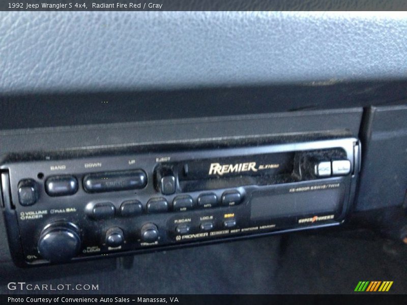 Audio System of 1992 Wrangler S 4x4