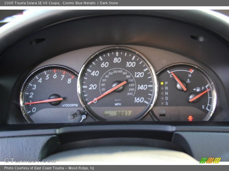 Cosmic Blue Metallic / Dark Stone 2006 Toyota Solara SE V6 Coupe