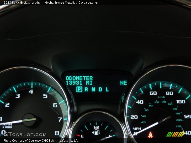 Mocha Bronze Metallic / Cocoa Leather 2013 Buick Enclave Leather