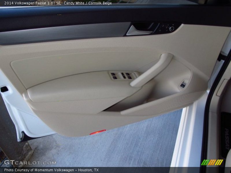 Candy White / Cornsilk Beige 2014 Volkswagen Passat 1.8T SE