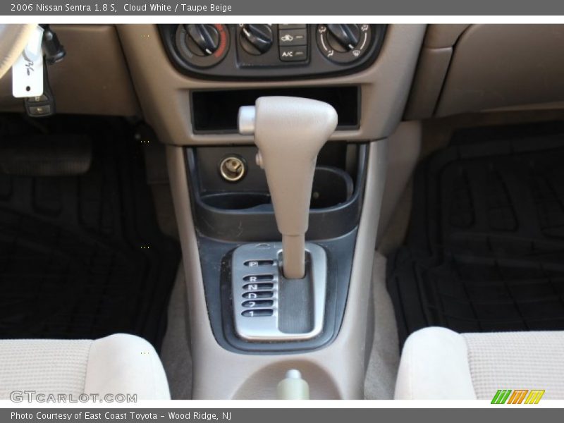 Cloud White / Taupe Beige 2006 Nissan Sentra 1.8 S