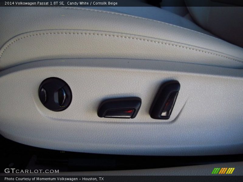Candy White / Cornsilk Beige 2014 Volkswagen Passat 1.8T SE