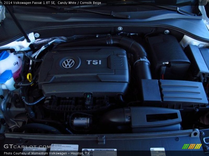 Candy White / Cornsilk Beige 2014 Volkswagen Passat 1.8T SE