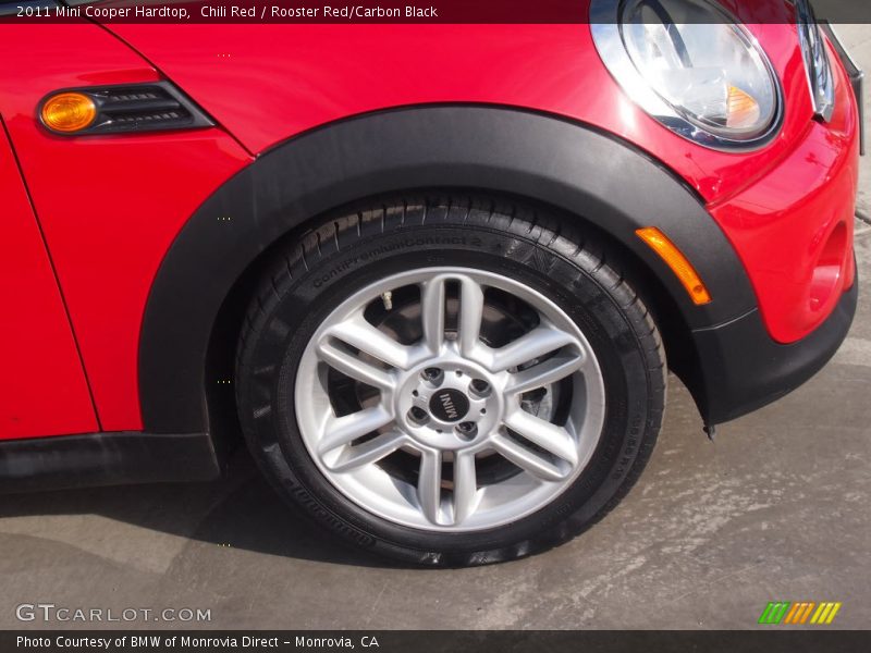 Chili Red / Rooster Red/Carbon Black 2011 Mini Cooper Hardtop