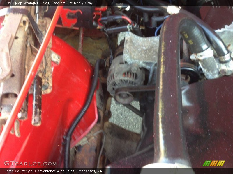  1992 Wrangler S 4x4 Engine - 2.5 Liter OHV 8-Valve 4 Cylinder