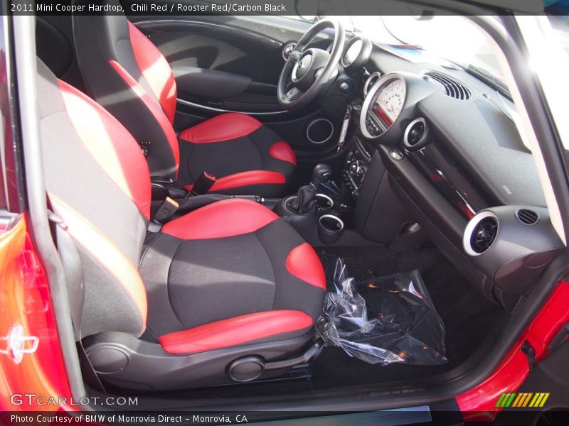 Chili Red / Rooster Red/Carbon Black 2011 Mini Cooper Hardtop