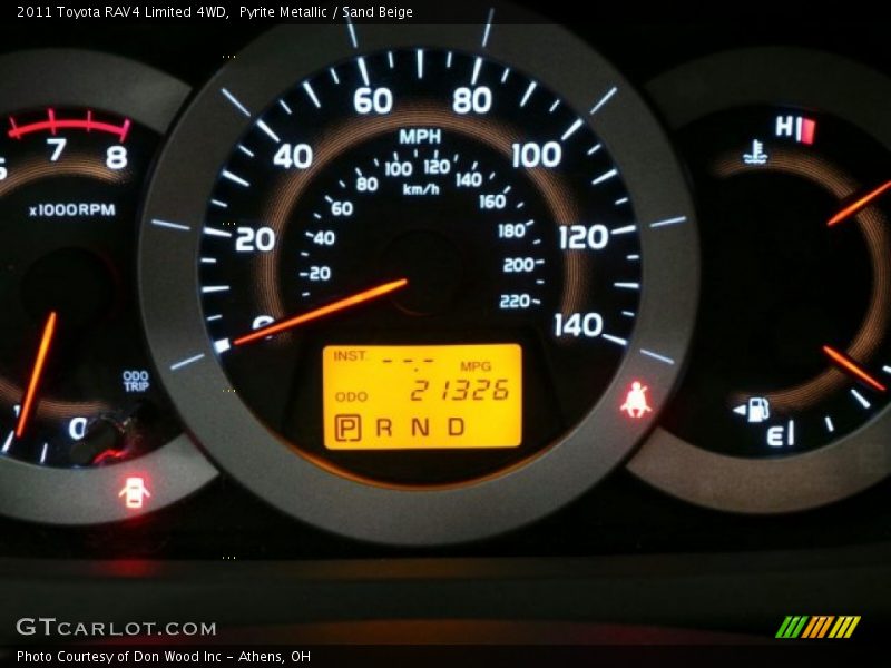 Pyrite Metallic / Sand Beige 2011 Toyota RAV4 Limited 4WD