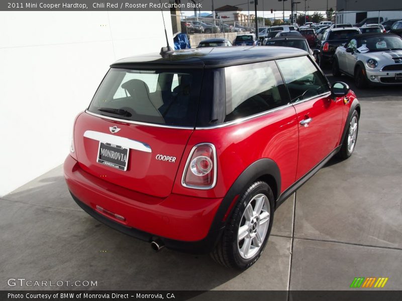Chili Red / Rooster Red/Carbon Black 2011 Mini Cooper Hardtop