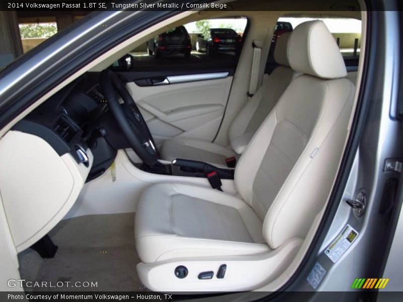 Tungsten Silver Metallic / Cornsilk Beige 2014 Volkswagen Passat 1.8T SE