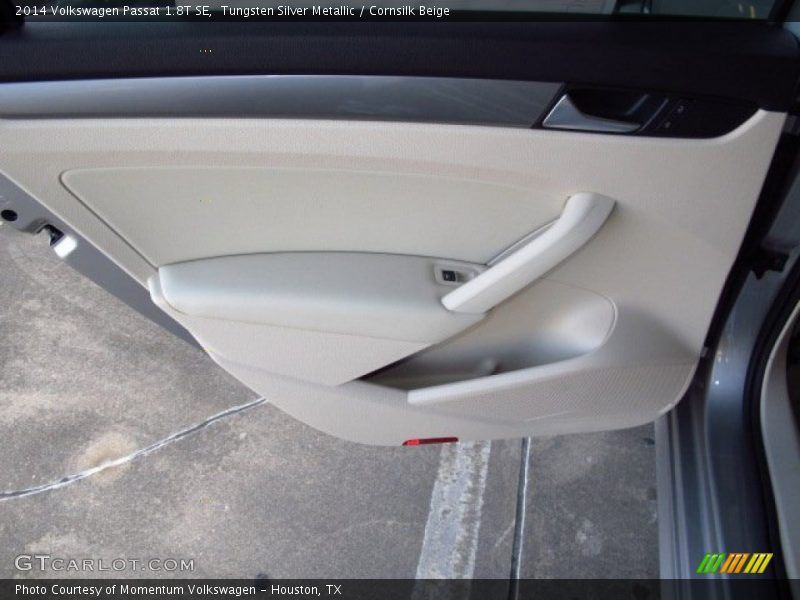 Tungsten Silver Metallic / Cornsilk Beige 2014 Volkswagen Passat 1.8T SE