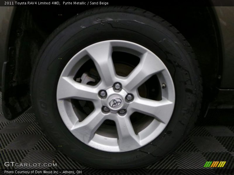 Pyrite Metallic / Sand Beige 2011 Toyota RAV4 Limited 4WD