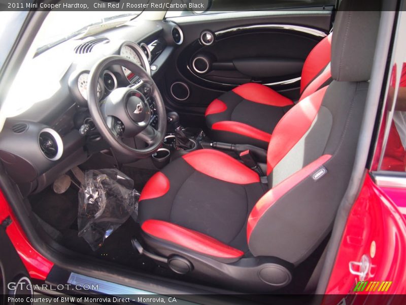 Chili Red / Rooster Red/Carbon Black 2011 Mini Cooper Hardtop