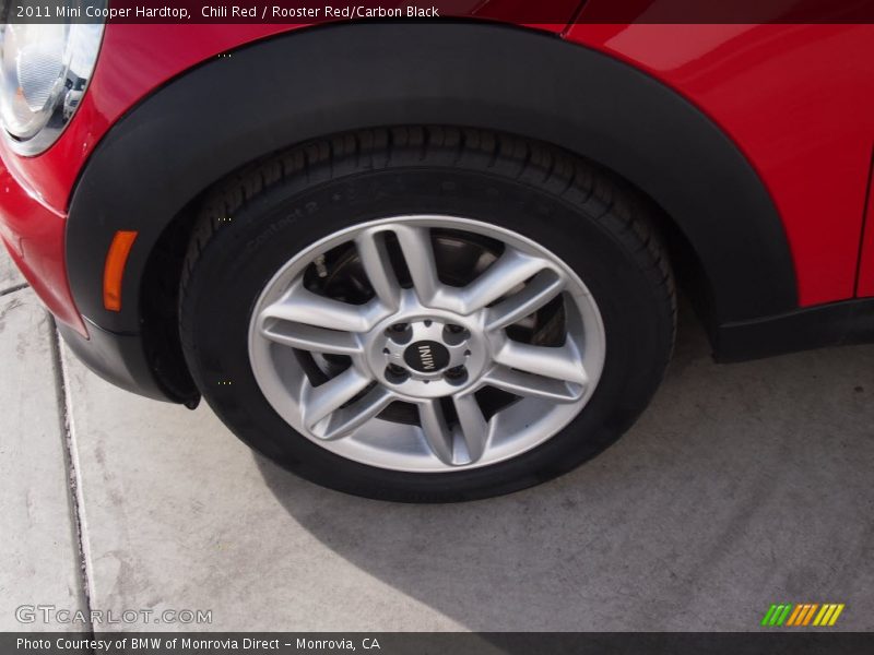 Chili Red / Rooster Red/Carbon Black 2011 Mini Cooper Hardtop