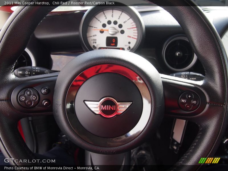 Chili Red / Rooster Red/Carbon Black 2011 Mini Cooper Hardtop