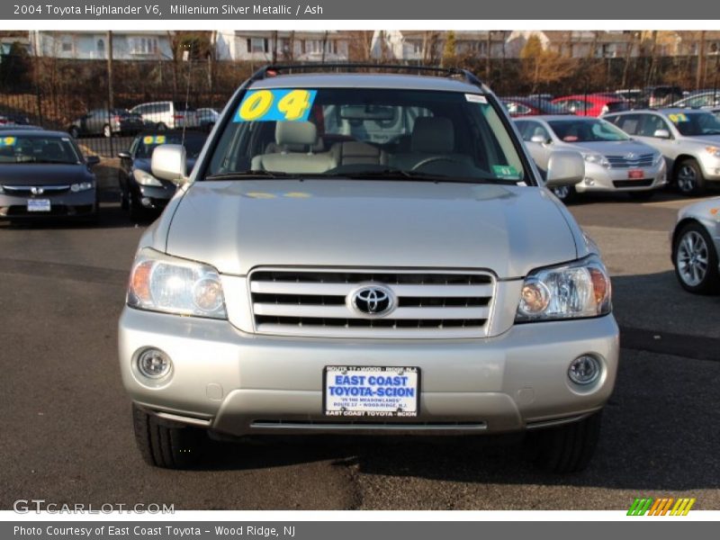 Millenium Silver Metallic / Ash 2004 Toyota Highlander V6