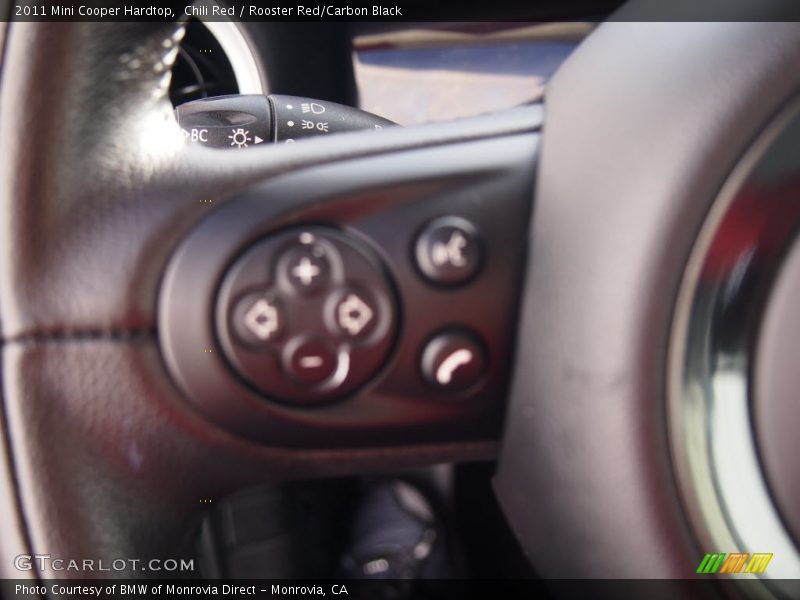 Chili Red / Rooster Red/Carbon Black 2011 Mini Cooper Hardtop