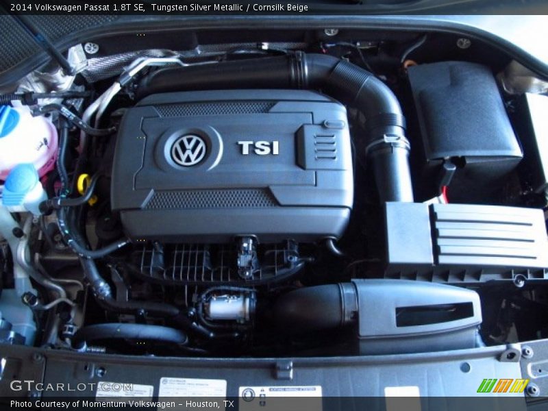 Tungsten Silver Metallic / Cornsilk Beige 2014 Volkswagen Passat 1.8T SE