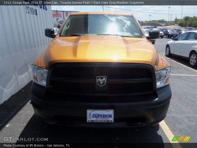 Tequila Sunrise Pearl / Dark Slate Gray/Medium Graystone 2012 Dodge Ram 1500 ST Crew Cab