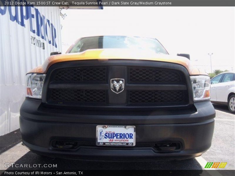 Tequila Sunrise Pearl / Dark Slate Gray/Medium Graystone 2012 Dodge Ram 1500 ST Crew Cab