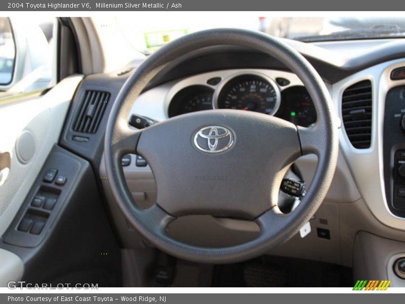Millenium Silver Metallic / Ash 2004 Toyota Highlander V6