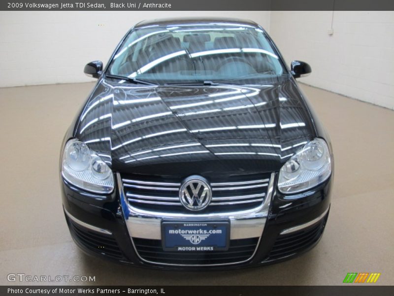 Black Uni / Anthracite 2009 Volkswagen Jetta TDI Sedan