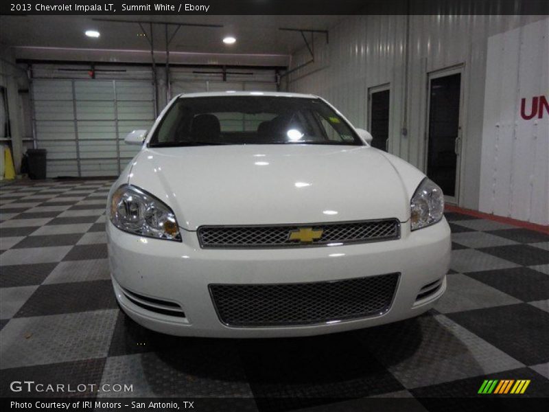 Summit White / Ebony 2013 Chevrolet Impala LT