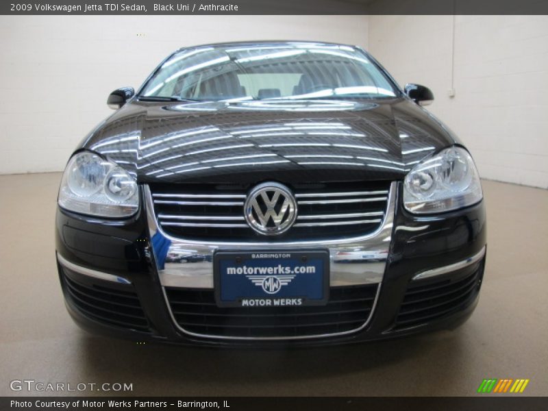Black Uni / Anthracite 2009 Volkswagen Jetta TDI Sedan