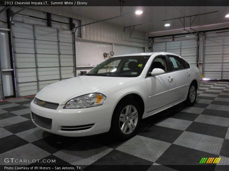 Summit White / Ebony 2013 Chevrolet Impala LT