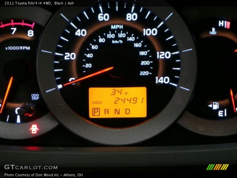 Black / Ash 2011 Toyota RAV4 I4 4WD
