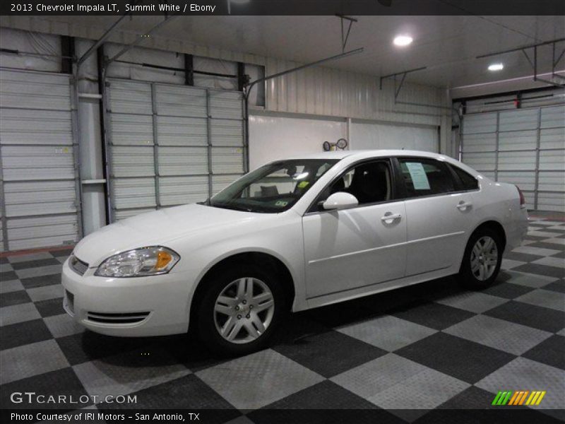Summit White / Ebony 2013 Chevrolet Impala LT