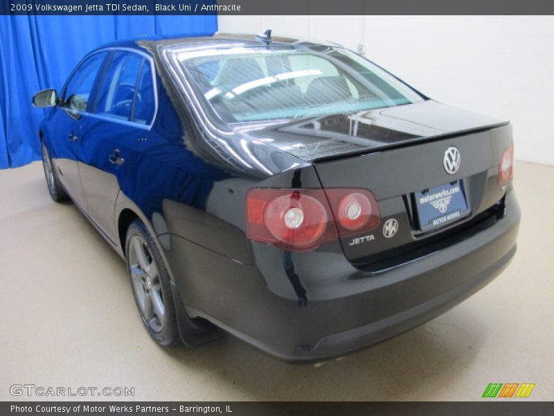 Black Uni / Anthracite 2009 Volkswagen Jetta TDI Sedan