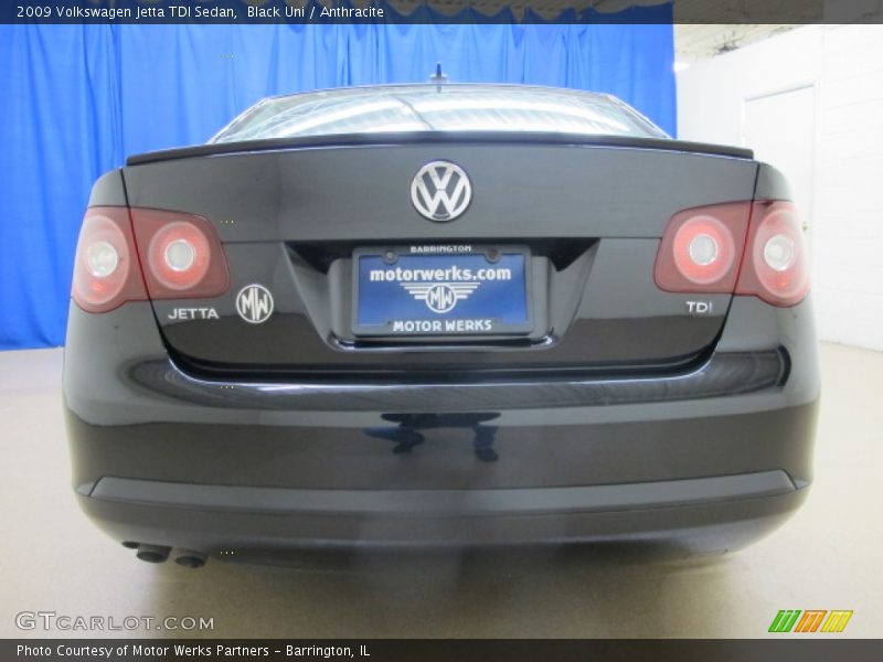 Black Uni / Anthracite 2009 Volkswagen Jetta TDI Sedan