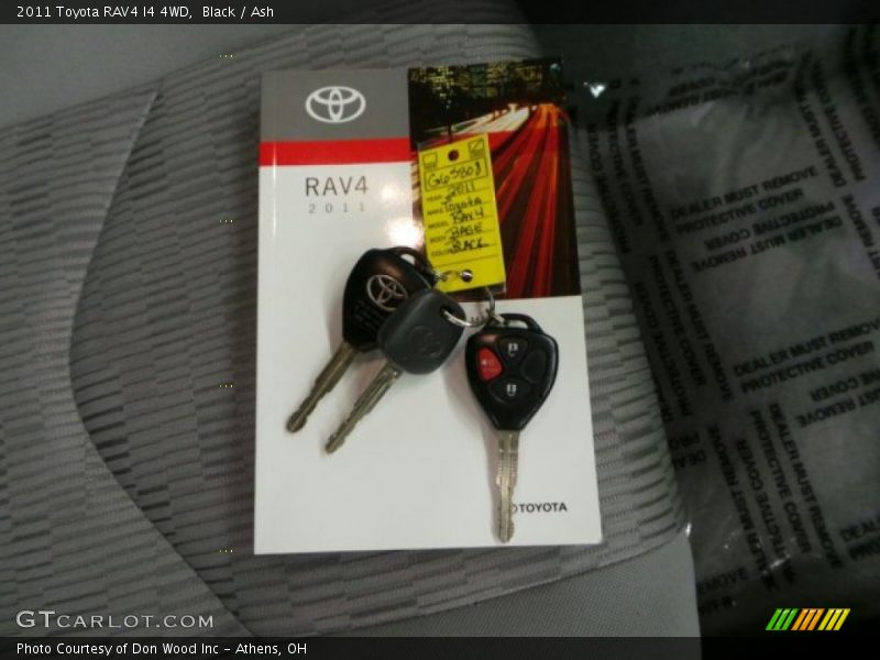 Black / Ash 2011 Toyota RAV4 I4 4WD