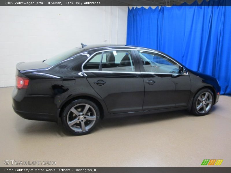 Black Uni / Anthracite 2009 Volkswagen Jetta TDI Sedan