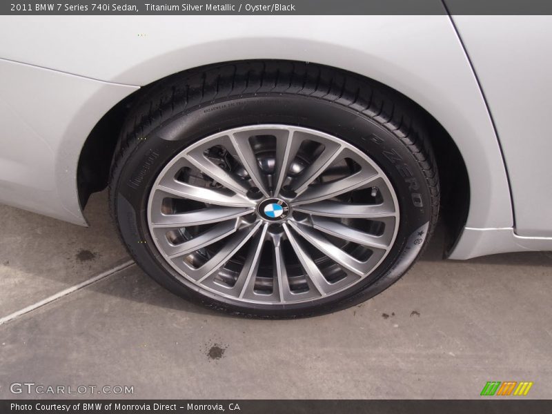  2011 7 Series 740i Sedan Wheel