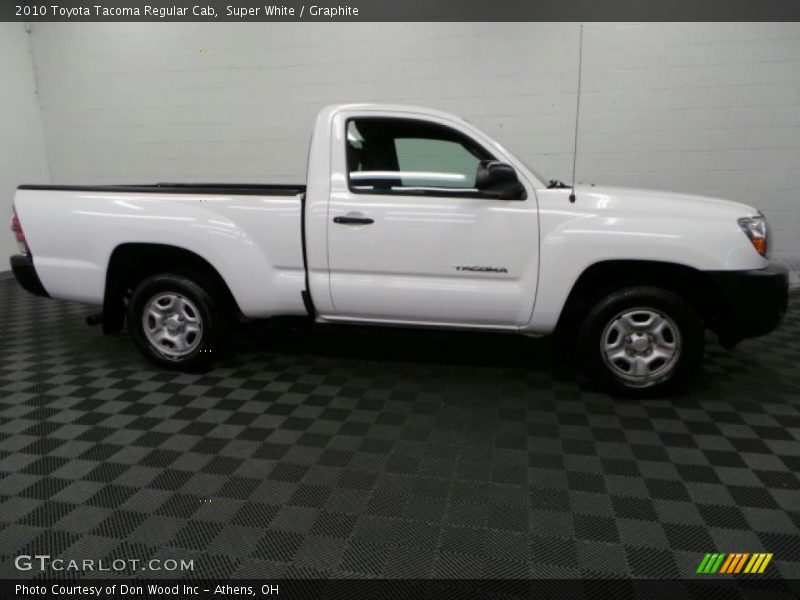 Super White / Graphite 2010 Toyota Tacoma Regular Cab