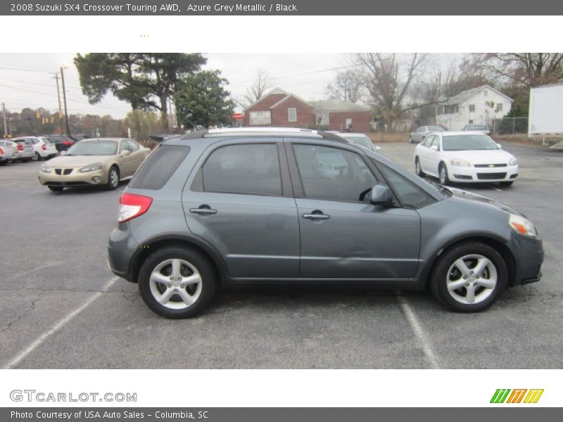Azure Grey Metallic / Black 2008 Suzuki SX4 Crossover Touring AWD