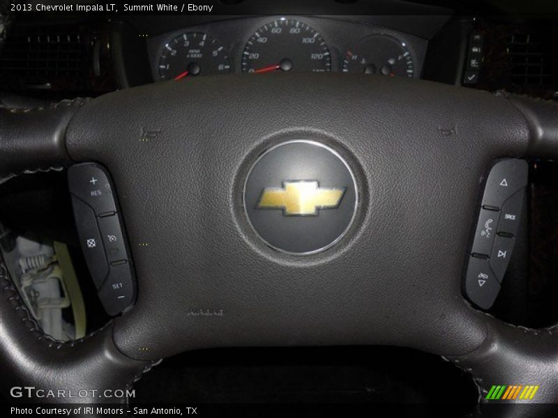 Summit White / Ebony 2013 Chevrolet Impala LT