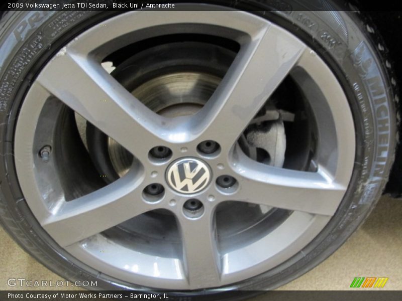 Black Uni / Anthracite 2009 Volkswagen Jetta TDI Sedan