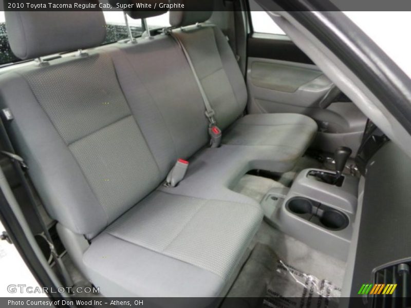 Super White / Graphite 2010 Toyota Tacoma Regular Cab