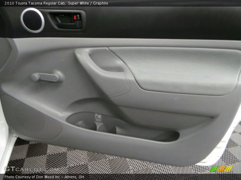 Super White / Graphite 2010 Toyota Tacoma Regular Cab