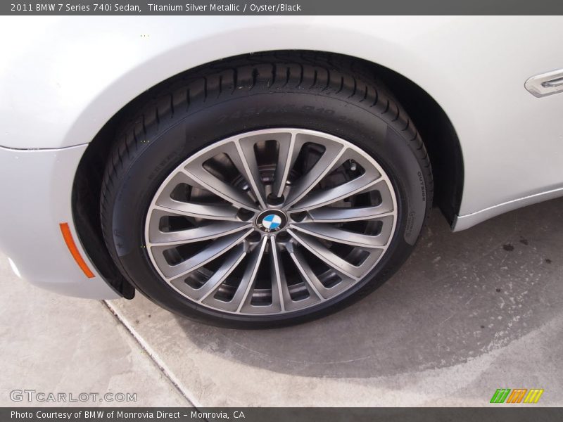  2011 7 Series 740i Sedan Wheel