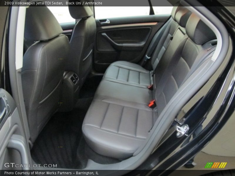 Black Uni / Anthracite 2009 Volkswagen Jetta TDI Sedan
