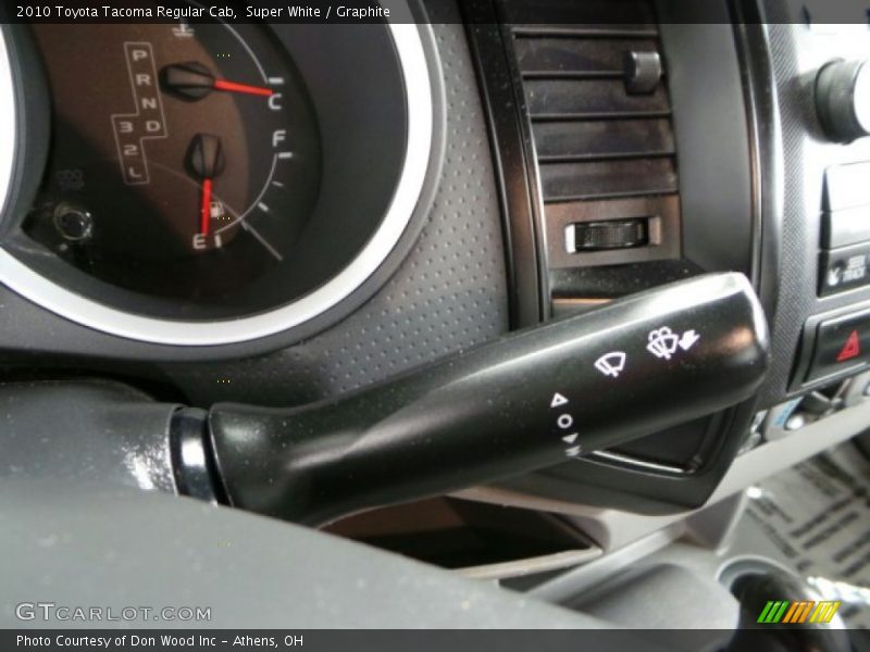 Super White / Graphite 2010 Toyota Tacoma Regular Cab