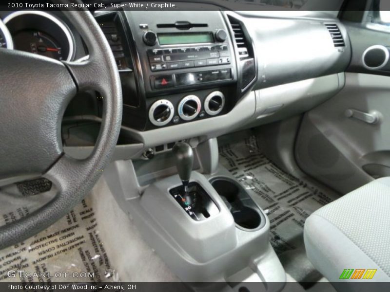 Super White / Graphite 2010 Toyota Tacoma Regular Cab