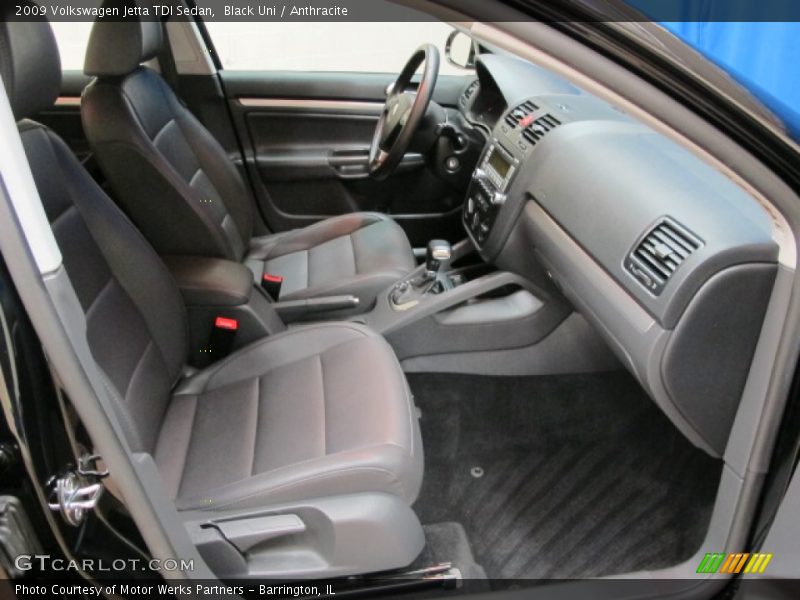 Black Uni / Anthracite 2009 Volkswagen Jetta TDI Sedan