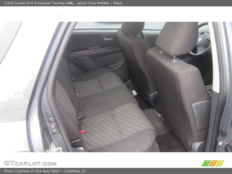 Azure Grey Metallic / Black 2008 Suzuki SX4 Crossover Touring AWD
