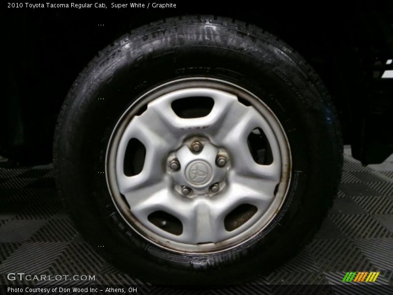 Super White / Graphite 2010 Toyota Tacoma Regular Cab