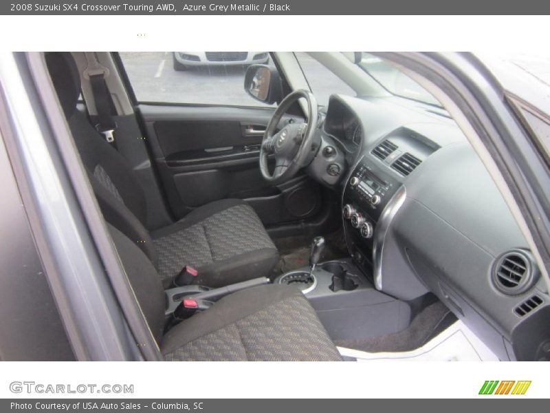 Azure Grey Metallic / Black 2008 Suzuki SX4 Crossover Touring AWD
